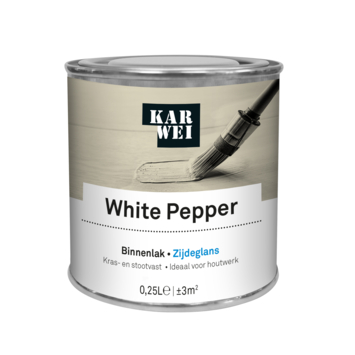 KARWEI binnenlak zijdeglans white pepper 250 ml