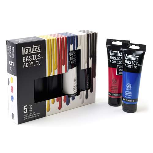Liquitex® BASICS™ Acrylfarben Primär-Set