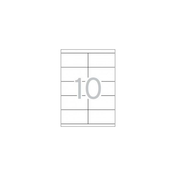 Multi 3 Etiquetas Adesivas 105x57mm 100 Folhas - 04724