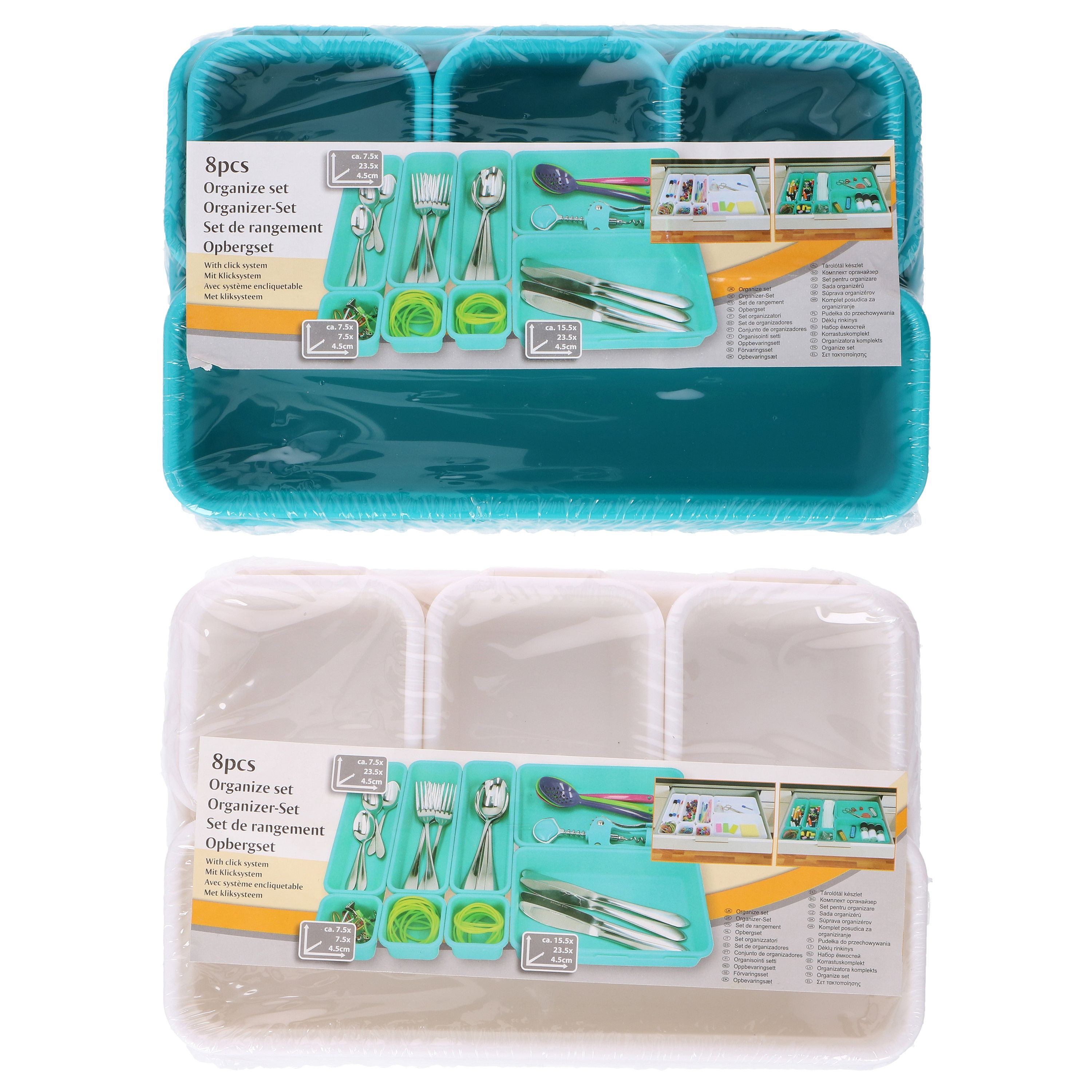 Schubladenorganizer 8er Set