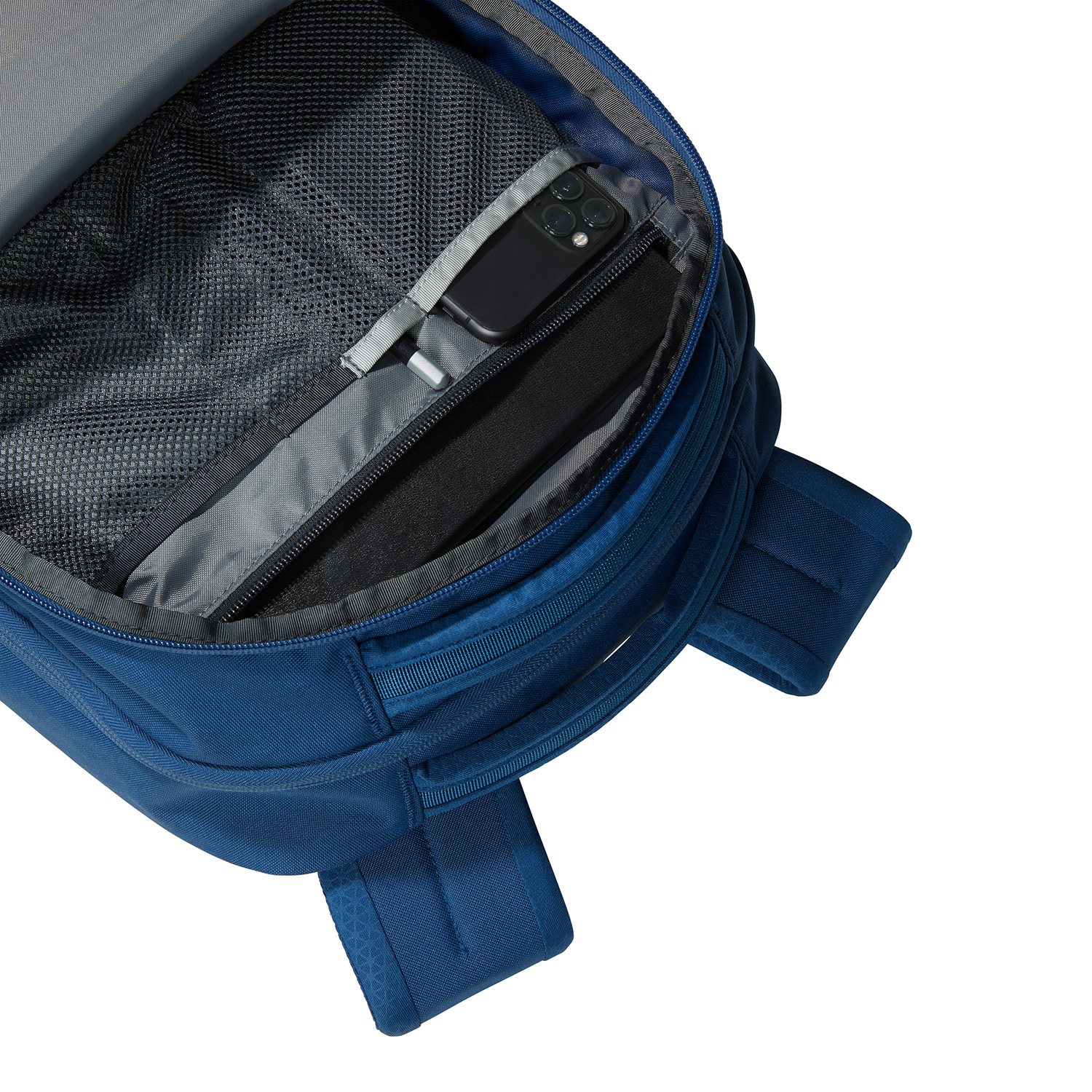 The North Face Vault Backpack shady blue/tnf white