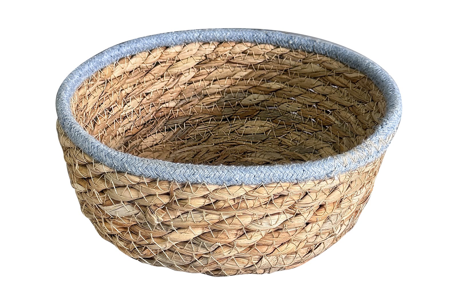 Vega kurv Natur og lys blå Ø19 cm