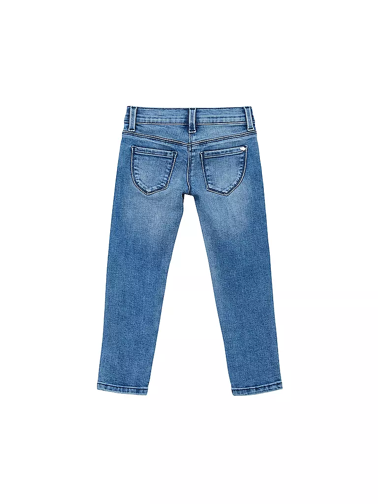 S.OLIVER Mädchen Jeans Regular Fit  blau