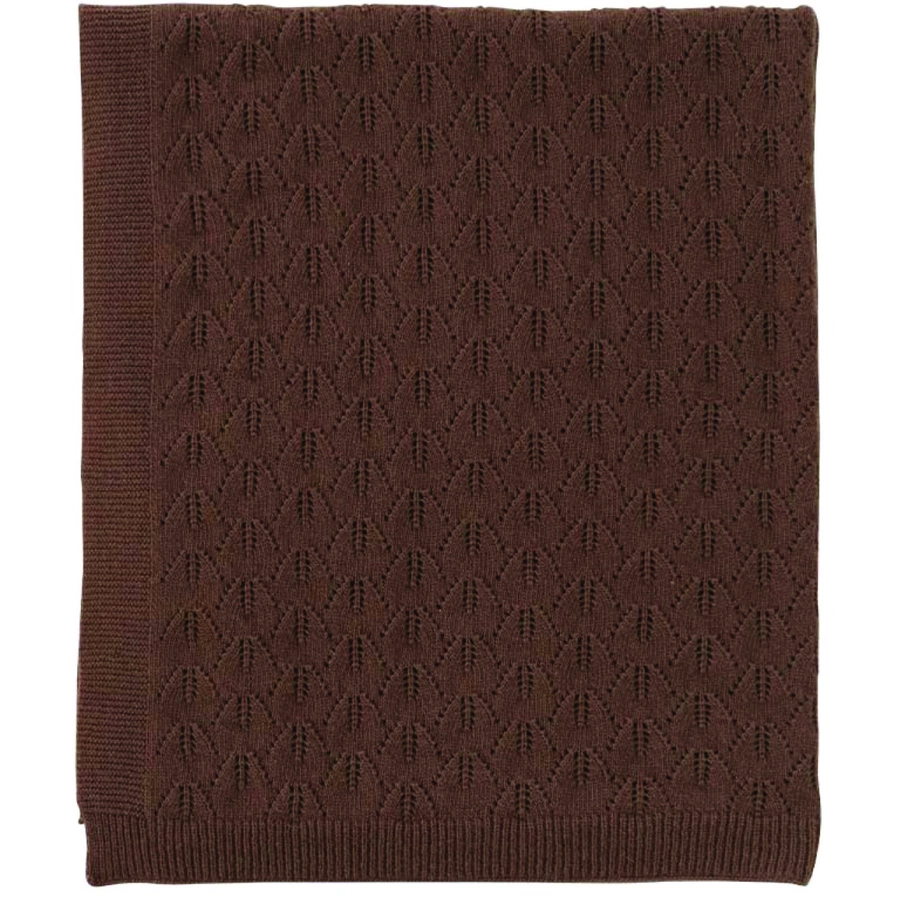 OYOY Decke Lana Baby-Decke brown melange