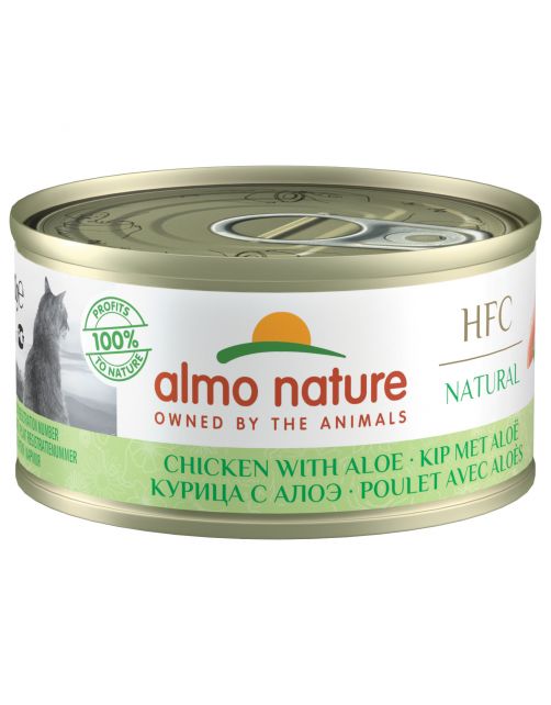 Almo Nature Hfc Cat Natural Blik 70 g - Kattenvoer