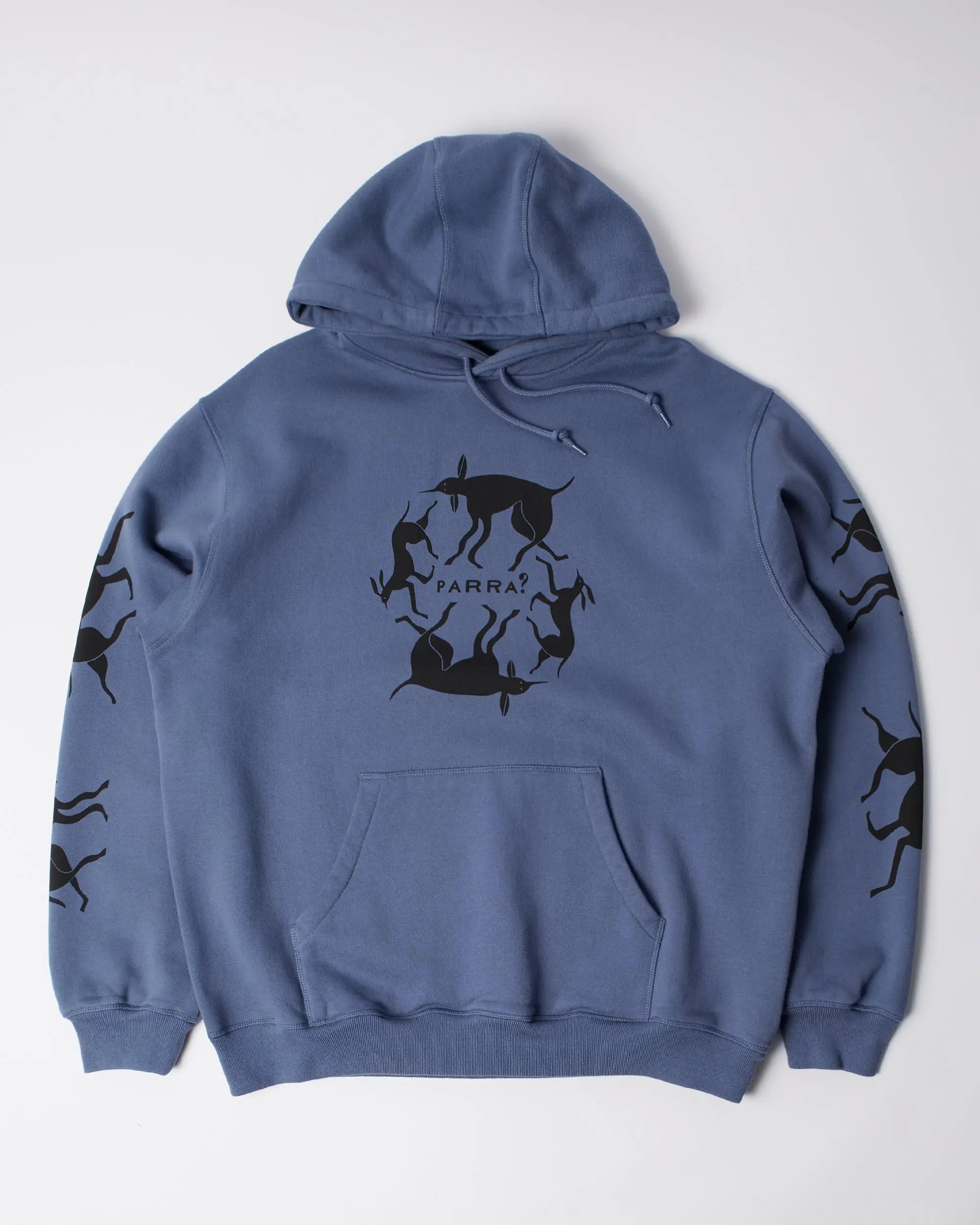 byParra Non Grand Cafe Hooded Sweatshirt (Blue)