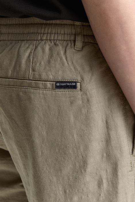 Tom Tailor groene heren korte broek