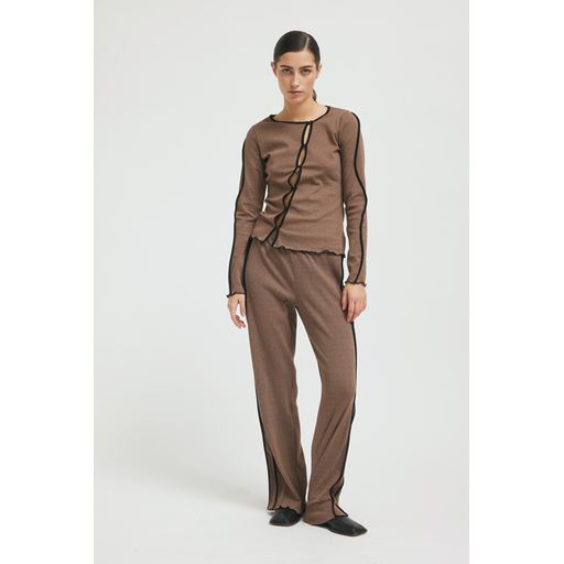 Résumé CiaraRS Bluse, Mocha, S