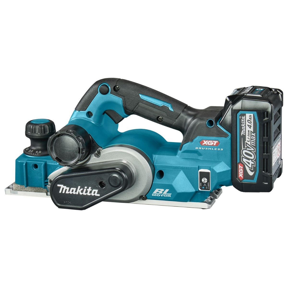 Makita KP001GM201 Accu schaafmachine 82mm XGT 40V Max 4.0Ah in Mbox