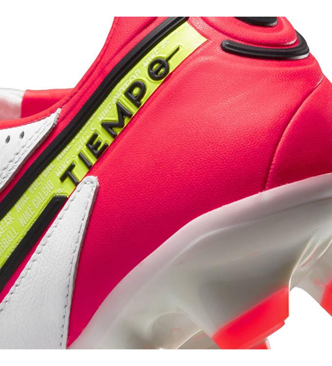 NIKE TIEMPO LEGEND 9 PRO FG FIRM-GR WHITE-VOLT-BRIGHT-CRIMSON