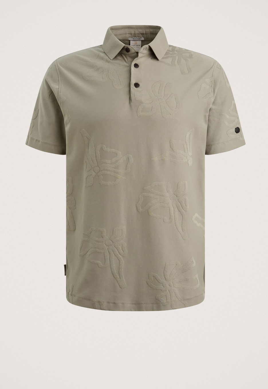 Cast Iron Regular Jacquard Polo