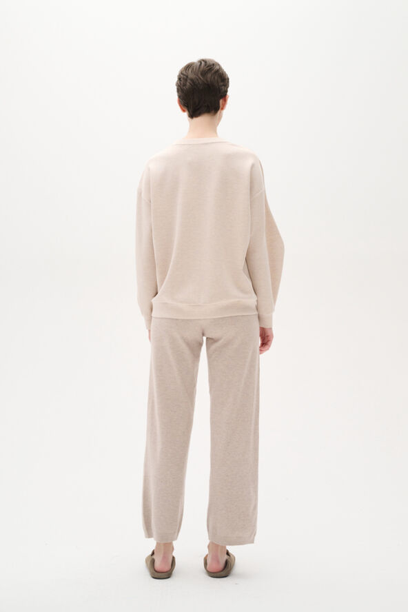 InWear LaicentIW Vincent Mel Mono Sweat Vanilla melange
