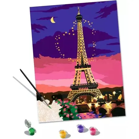 Ravensburger CreArt City of Love - Malen nach Zahlen für Erwachsene