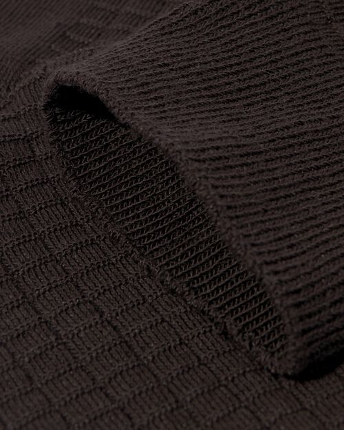 chaussettes pour hommes 1 paire avec carreaux en 3D  marron