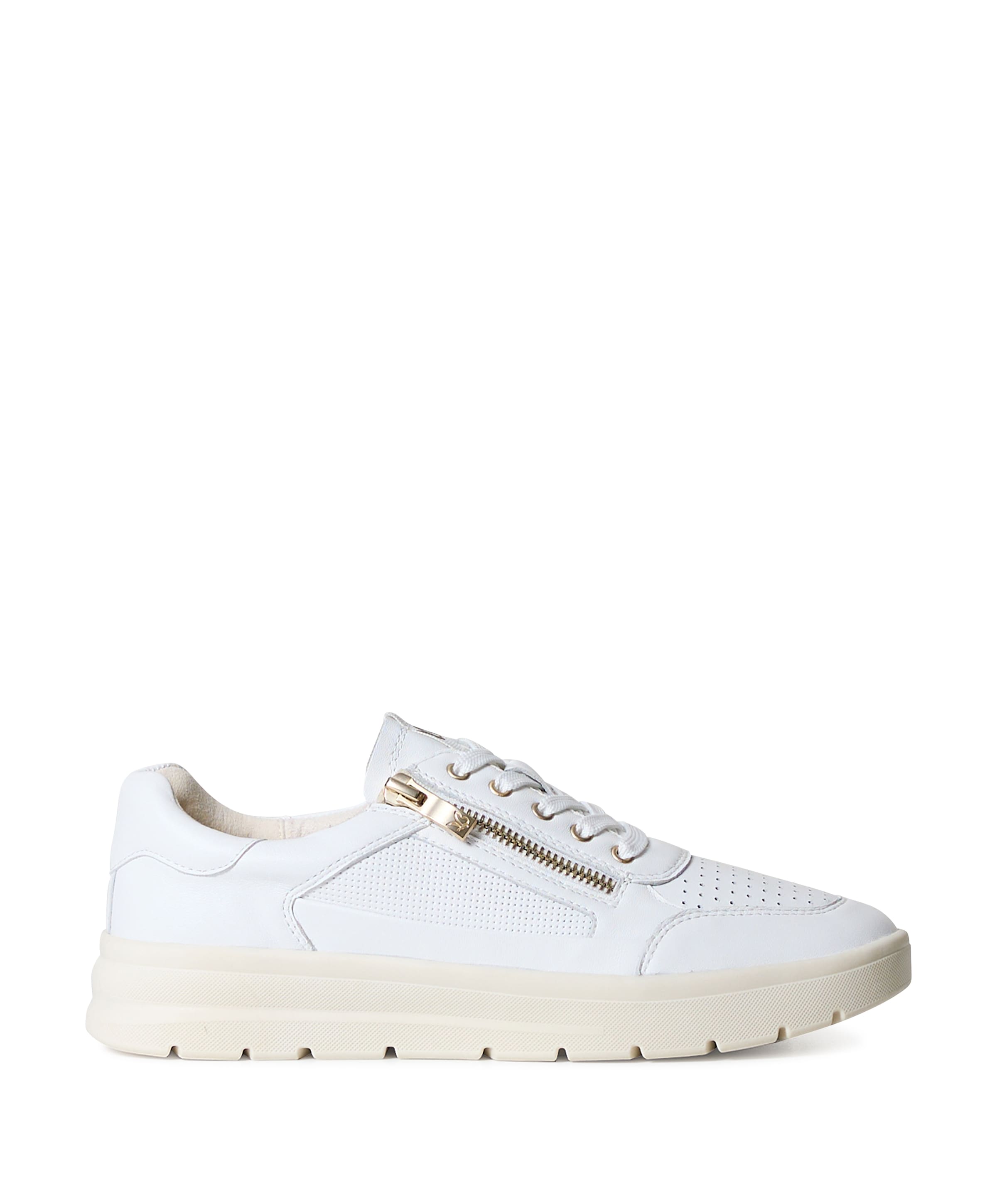 Caprice Women Lace-up dames sneakers wit