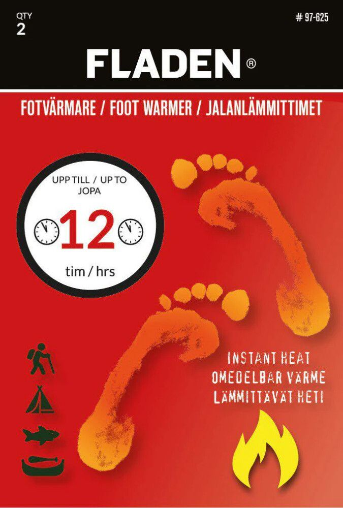 FOTVARMERE FLADEN 2STK