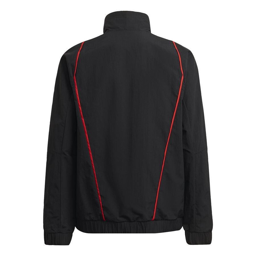 Belgique Veste d'Entraînement Presentation Tiro 23 - Noir/Rouge Enfant