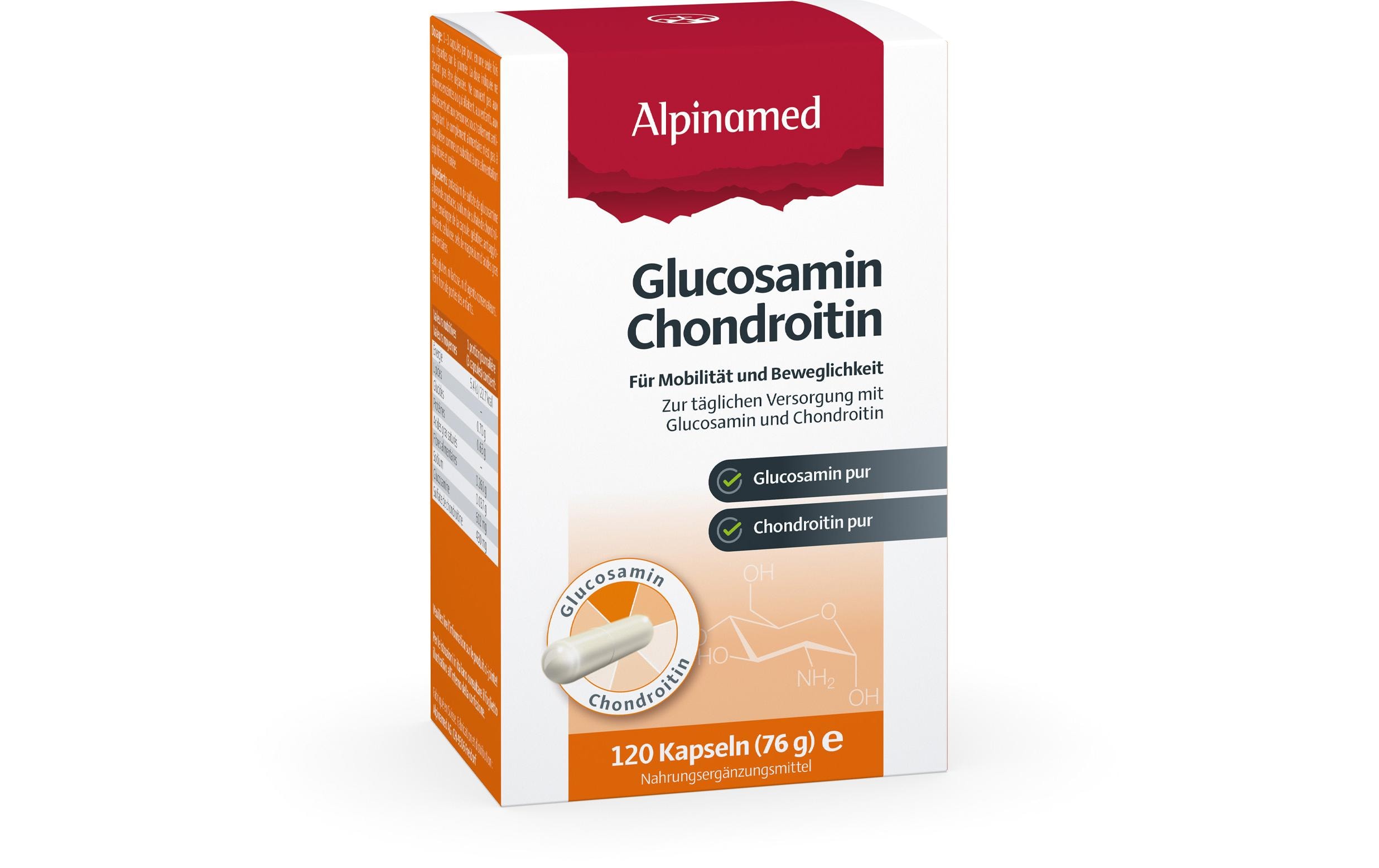 Glucosamin Chondroitin 120 KapselnKapseln mit Glucosamin und Chondroitin