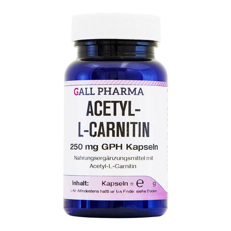 Acetyl-L-Carnitin 250 mg GPH Kapseln, 120 St