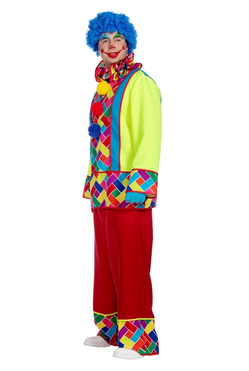 Clownspak Heren 3 delig