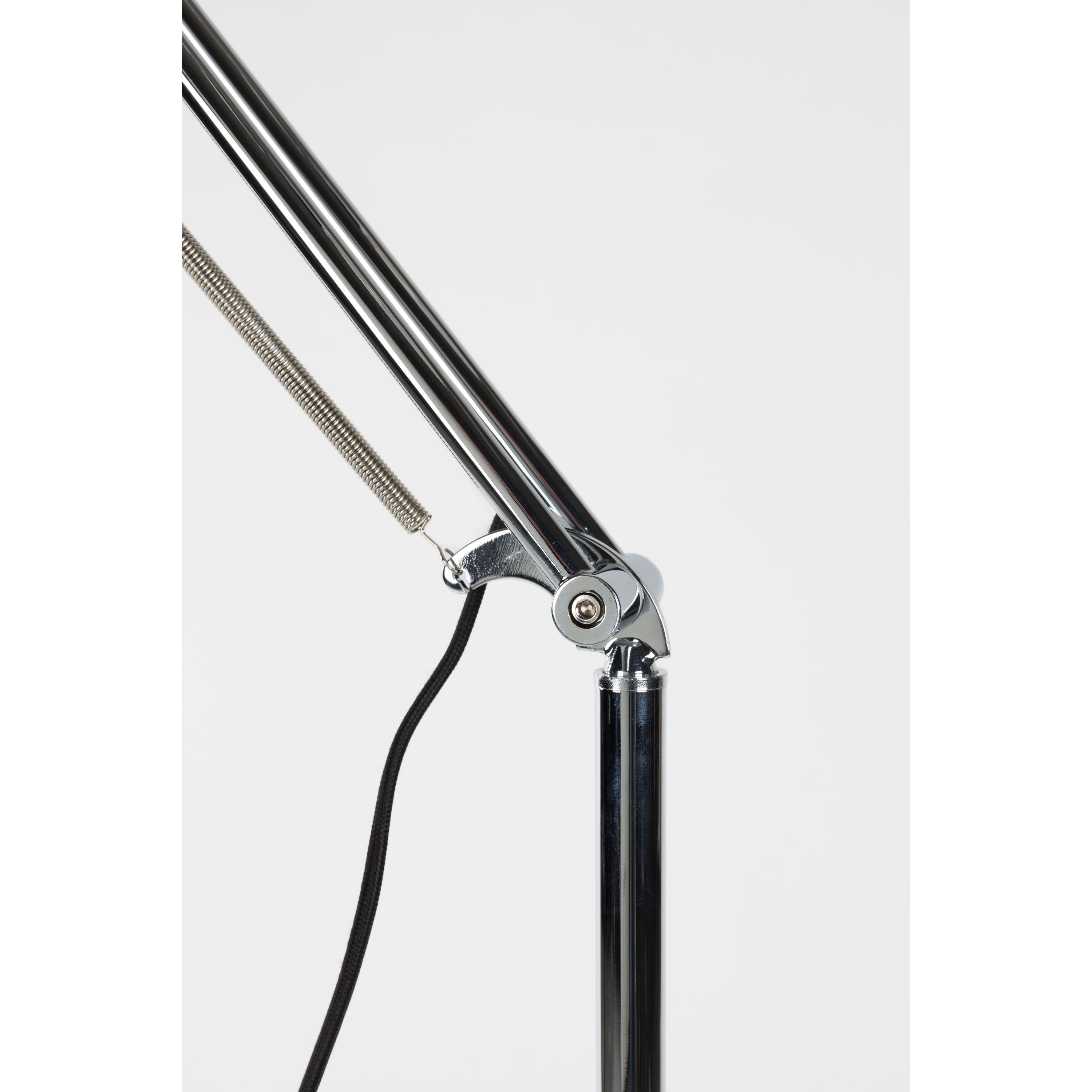 Zuiver Reader Leeslamp| Vloerlamp Chrome - Zilver