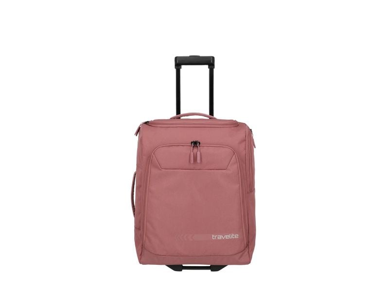 travelite Kick Off Rollenreisetasche S Rosa Reisekoffer