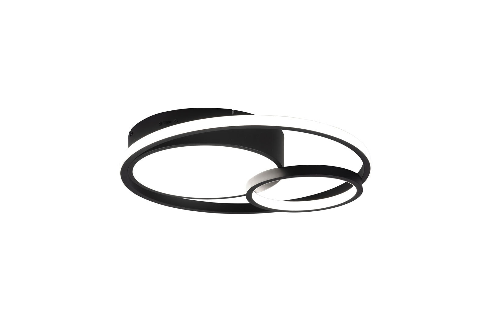 LED Deckenlampe VUELTA 48 cm schwarz