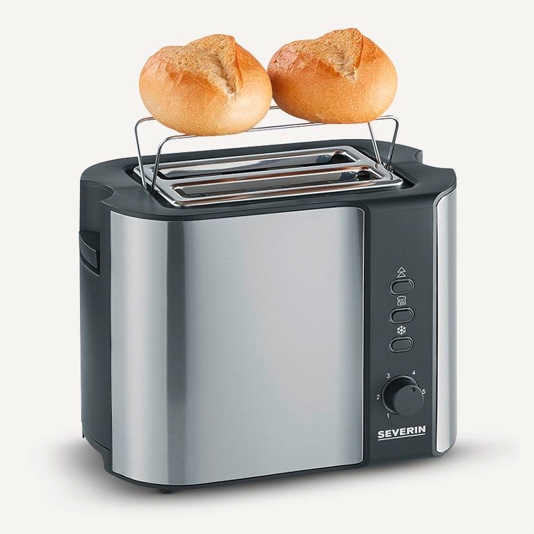 Severin AT 2589 Automatik-Toaster 800 W silber