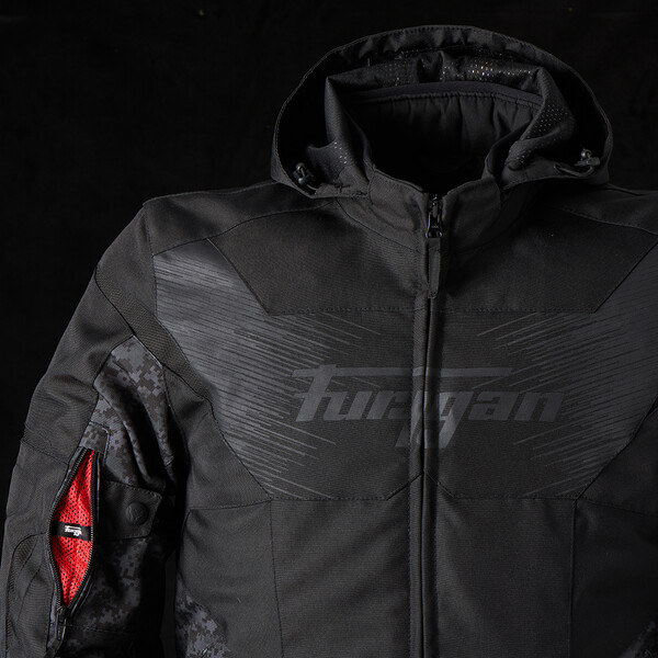 Furygan - Blouson Shard Noir / Gris