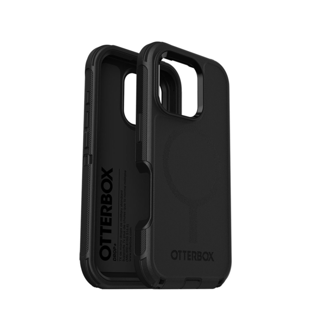 iPhone 16 Pro MagSafe Outdoor Schutz Hülle Defender Series (77-95975) - Schwarz