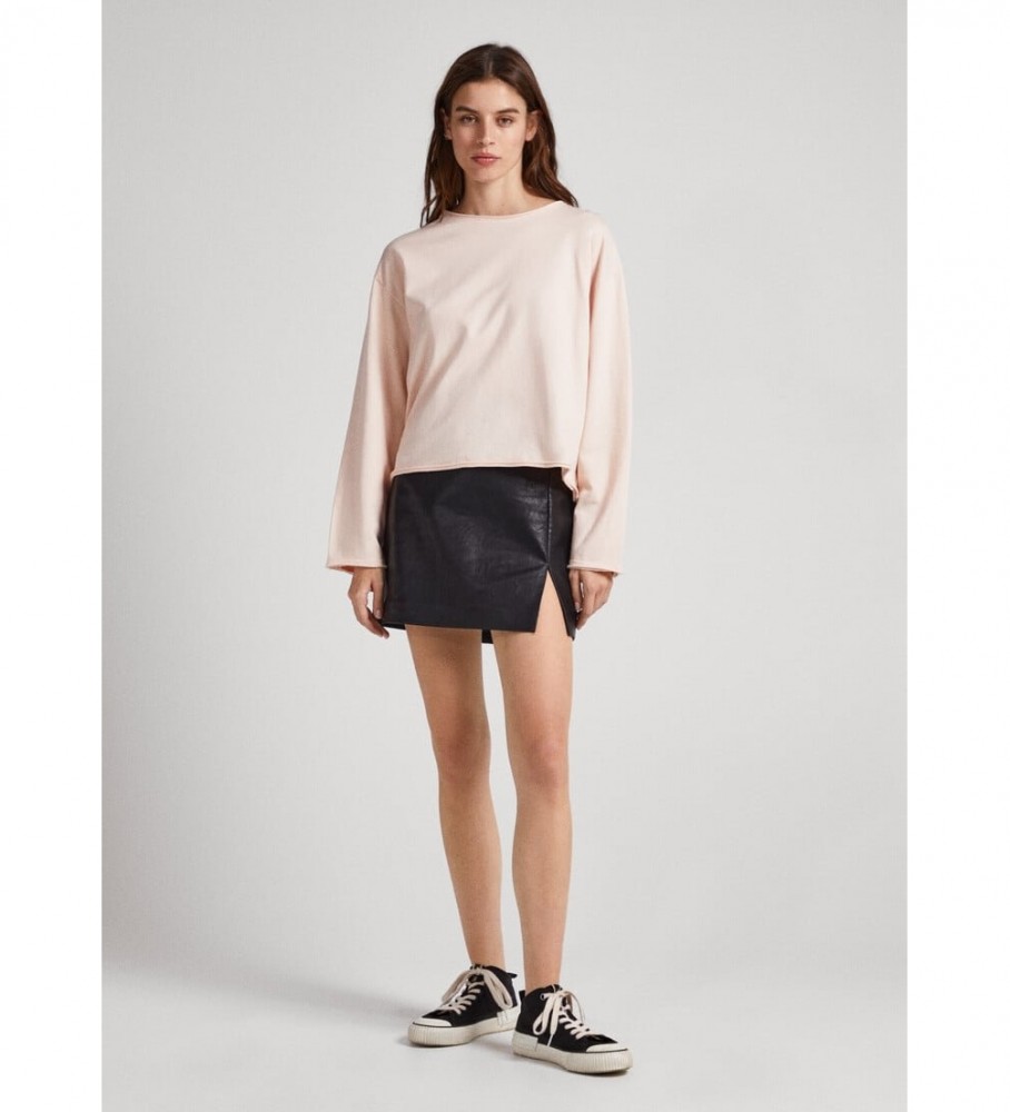 Moletom rosa Valentina da Pepe Jeans