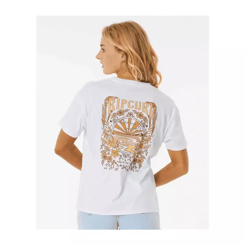 Teeshirt femme RIPCURL Riptide Relaxed Tee White S