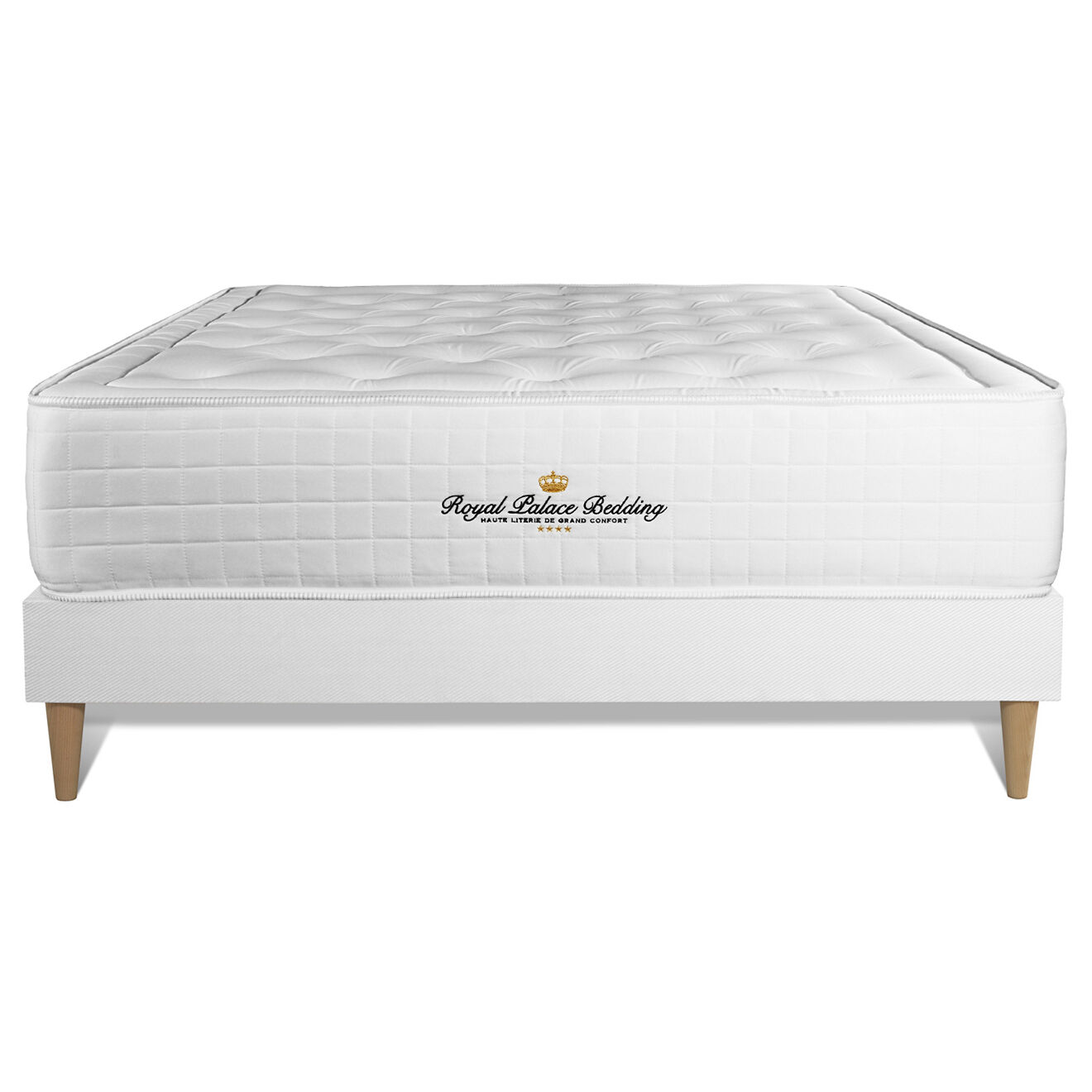 Royal Palace Bedding Pack dodo 5 pièces Buckingham blanc - 200x200 cm