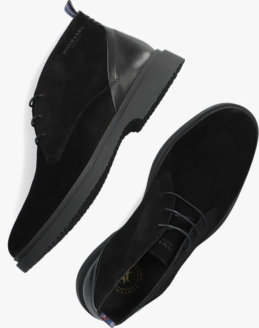 SCOTCH & SODA zwarte scotch & soda veterboots gallivant