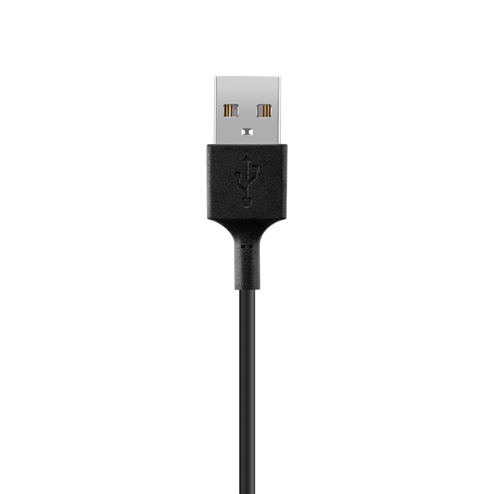 (1m) Samsung Galaxy Watch 5 / Watch 5 Pro / Watch 4 / Watch 3 / Watch Active USB A Ladekabel Magnetischer Wireless Charger - Schwarz