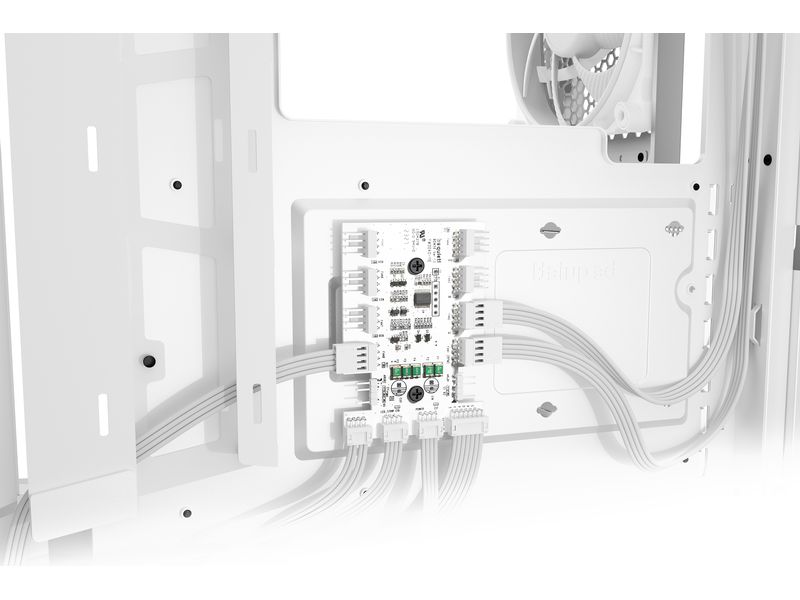 be quiet! PC-Gehäuse Dark Base 701 Weiss Gaming-Gehäuse im Full-Mesh-Design