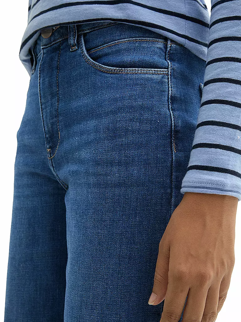 TOM TAILOR Jeans Flared Fit blau