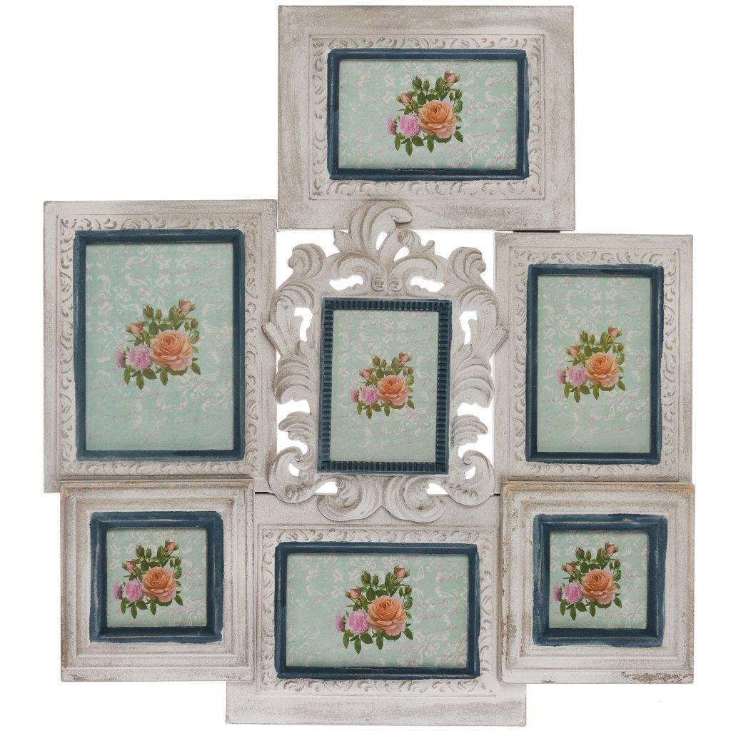Bilderrahmen Jara - beige - Antik-Design - 51,5x57 cm