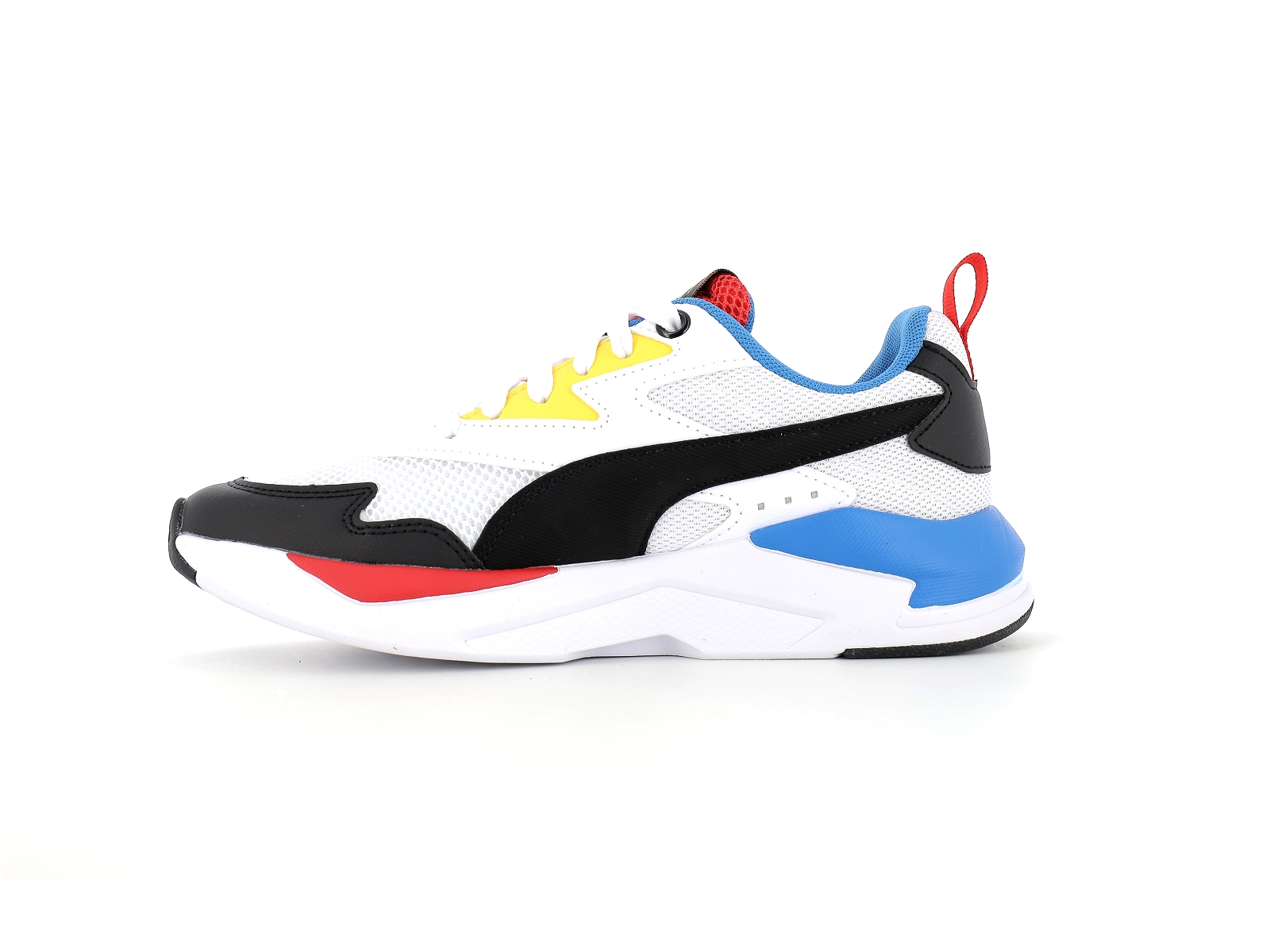 Puma-374393 Matières combinées Blanc Noir