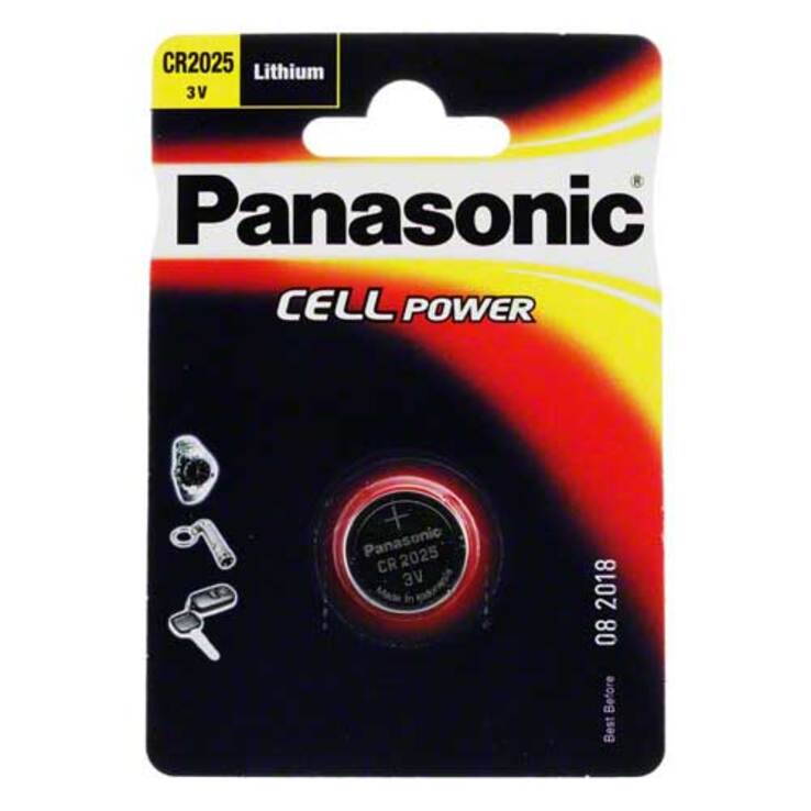 Batterien Lithium 3V CR 2025, 1 St