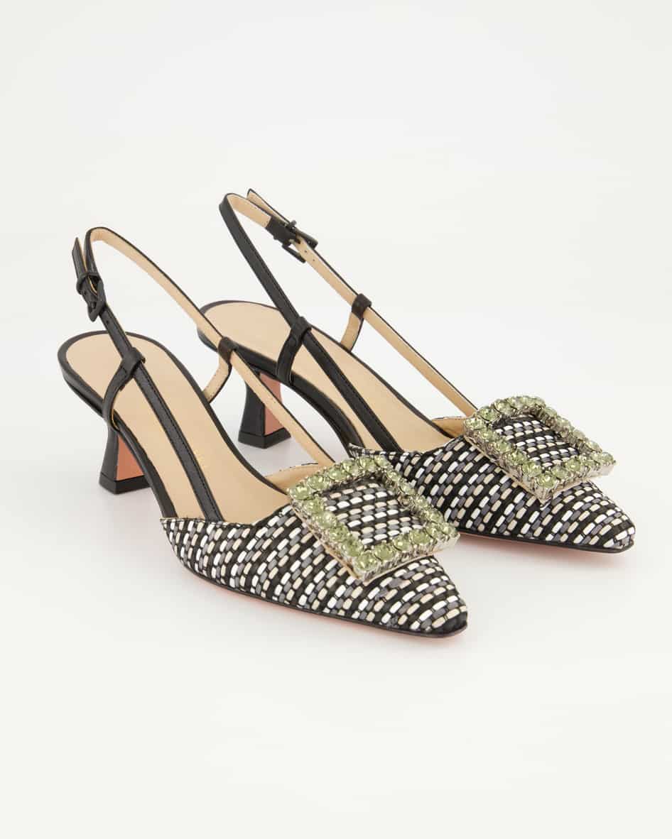 Konstantin Starke Stefi Slingpumps in Schwarz