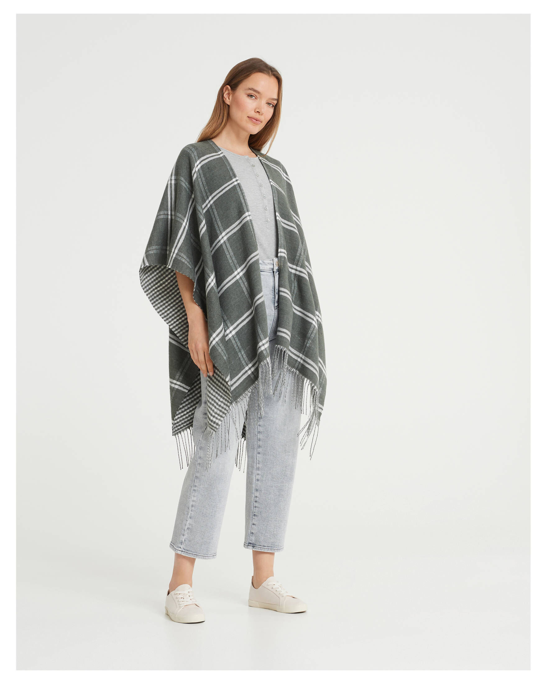 Opus| Damen Poncho ATONA CAPE