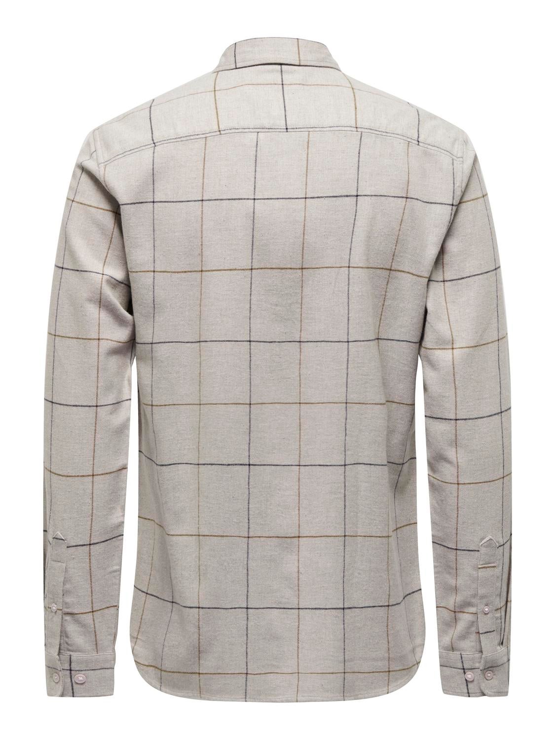 ONSLARS Hemd Light Grey Melange