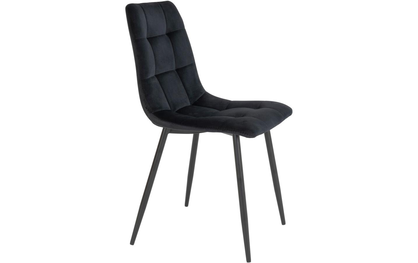 Stuhl Middelfart 2 Stück, 86 x 55 cm, Schwarz<br>Stabile Esszimmerstühle