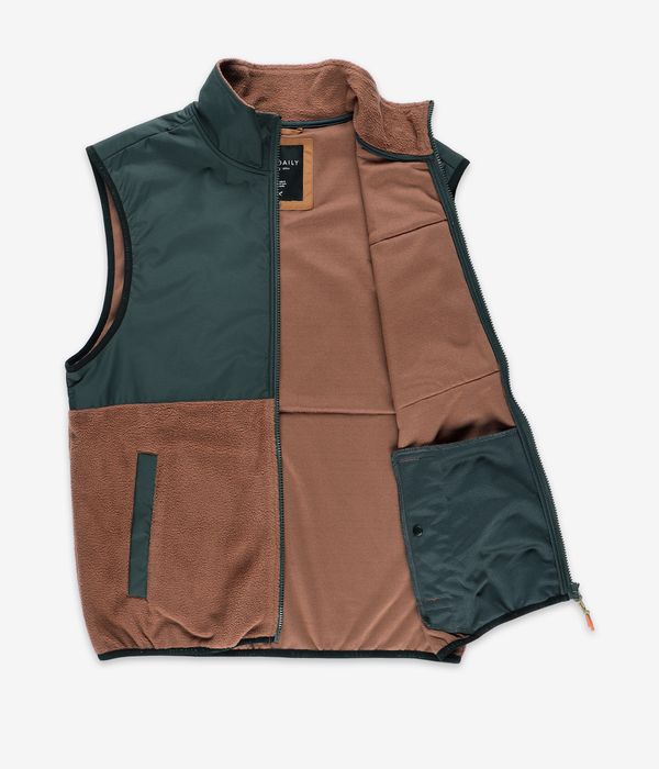 Iriedaily Auf Deck Fleece Weste (nightforest)