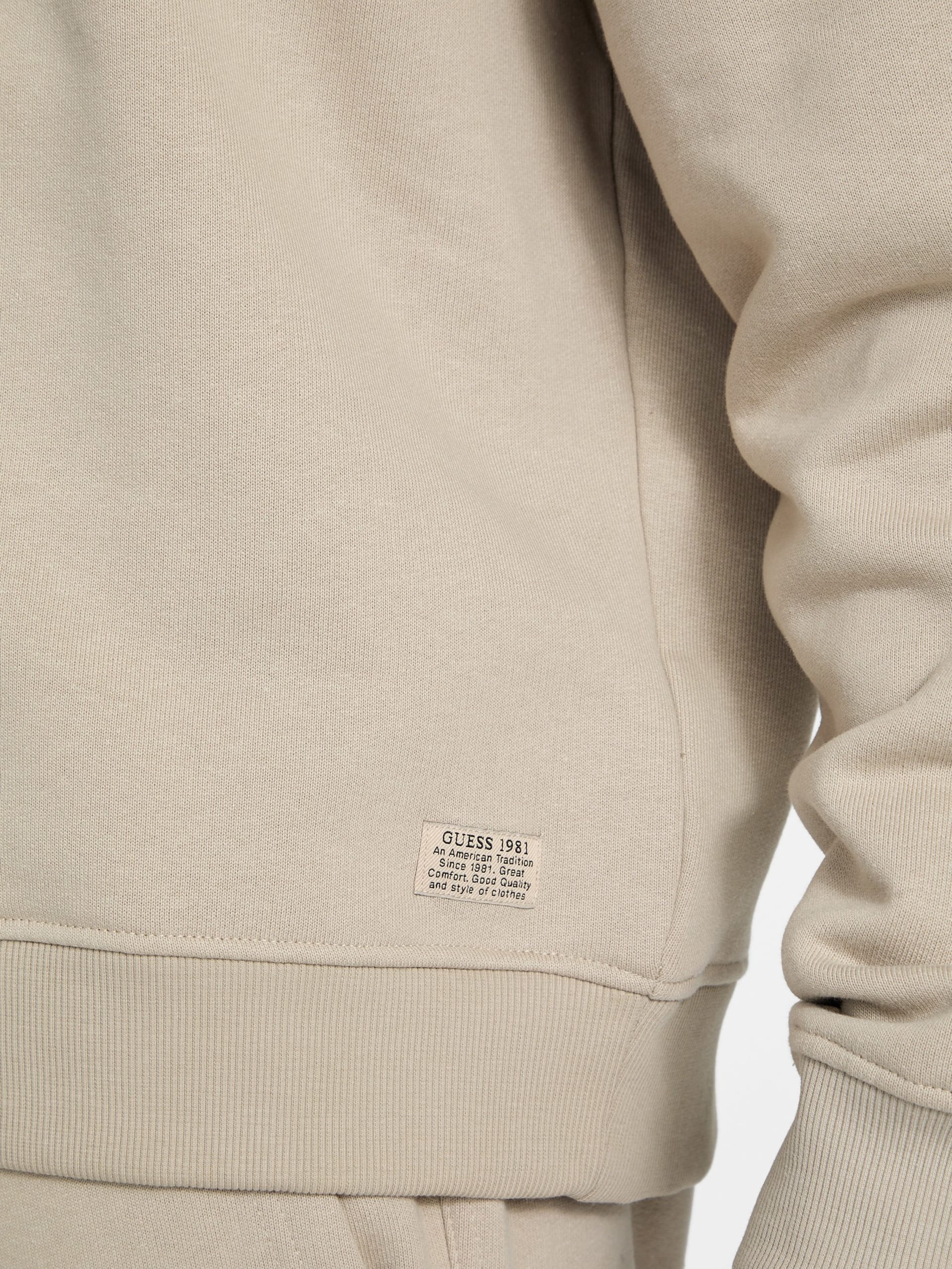 Moletom Eco 1981 Label com gola redonda