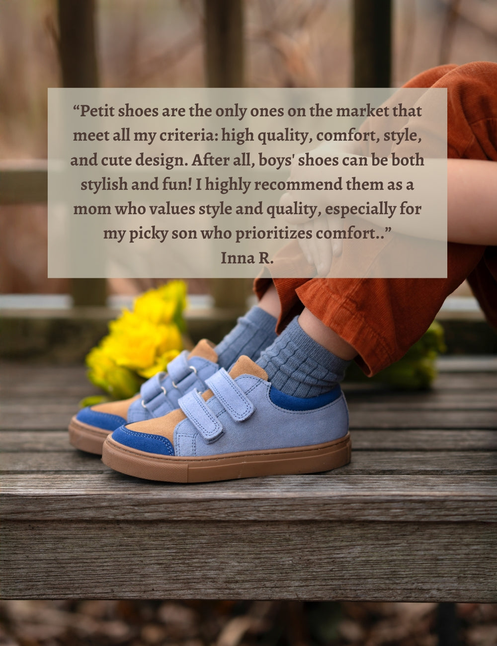Low Sneaker - Color Block Sky Suede