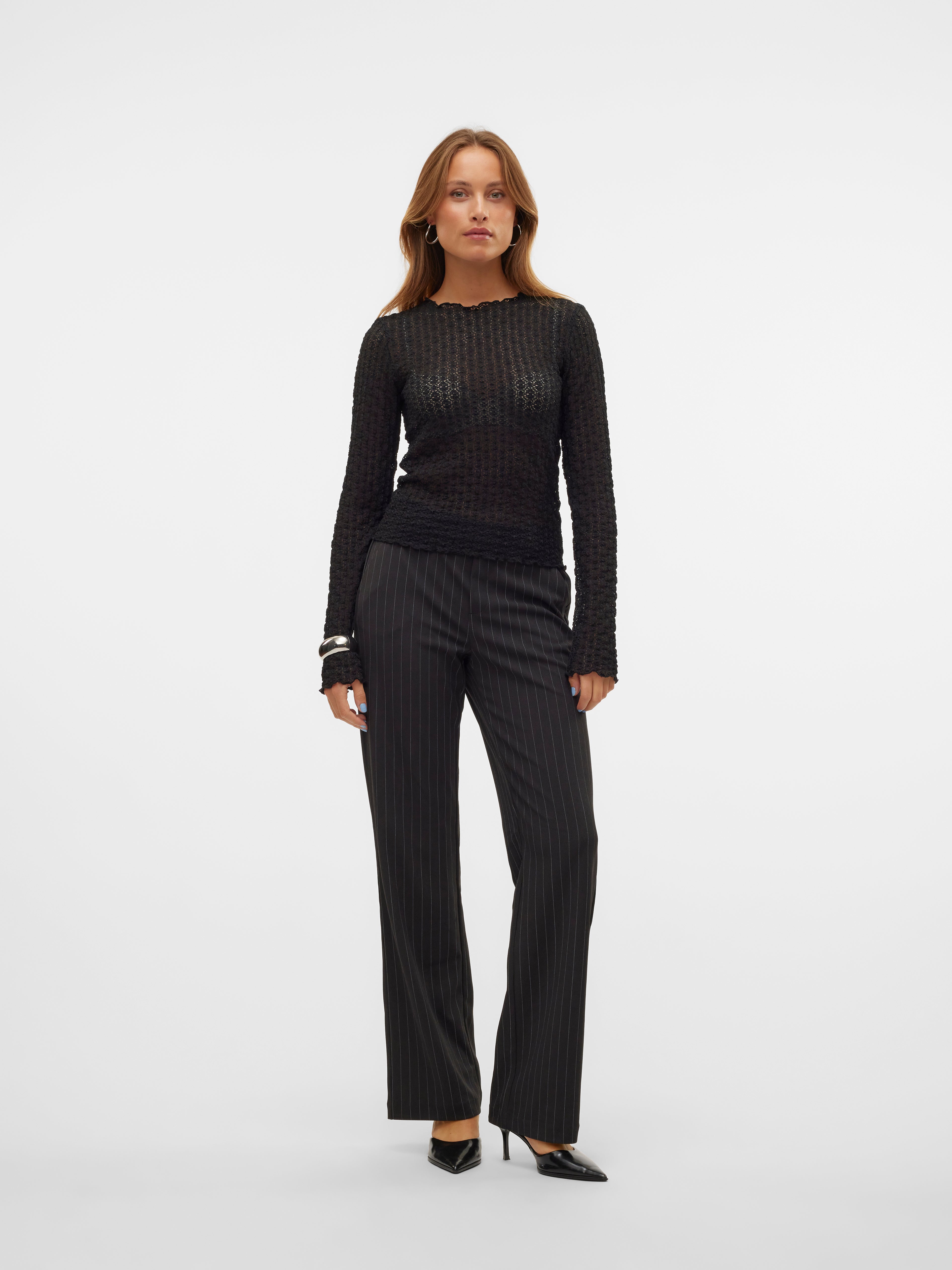 VMMAYA Mid waist Broek