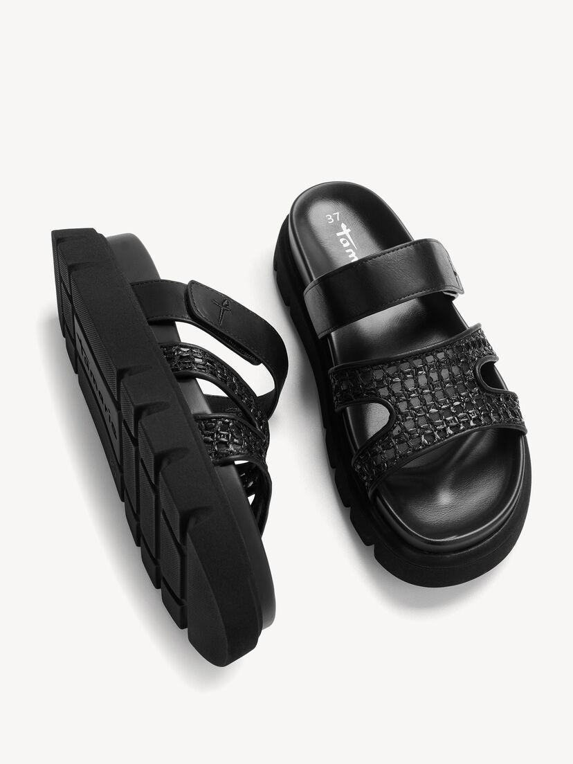Slipper - zwart