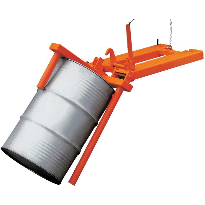 Manipulateur pivotant de fût métallique 400 kg